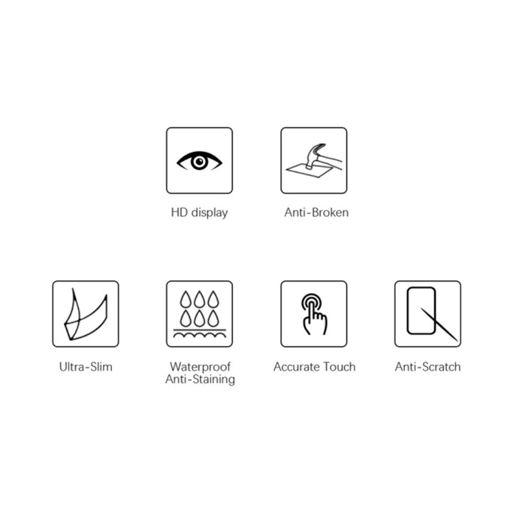 Samsung Galaxy M12/A12 Skärmskydd - Skalvänligt - Transparent