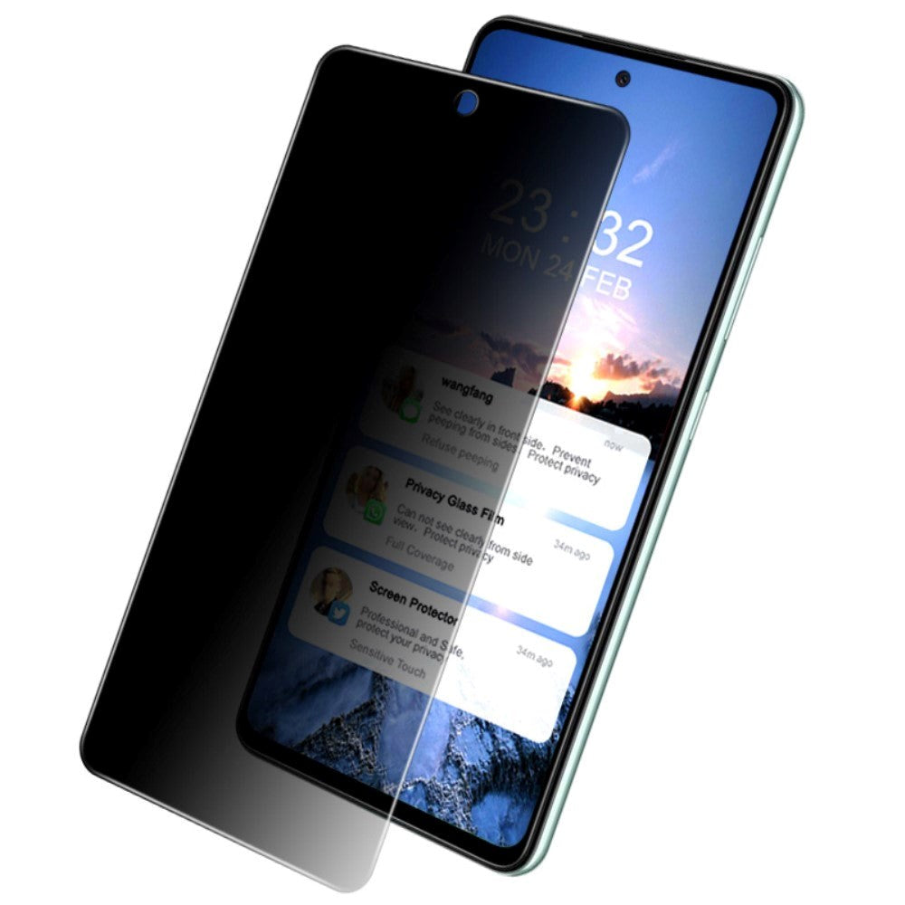 Samsung Galaxy A52S 5G / A52 (4G / 5G) IMAK Sekretess Helskärms Härdad Glasskärmskydd