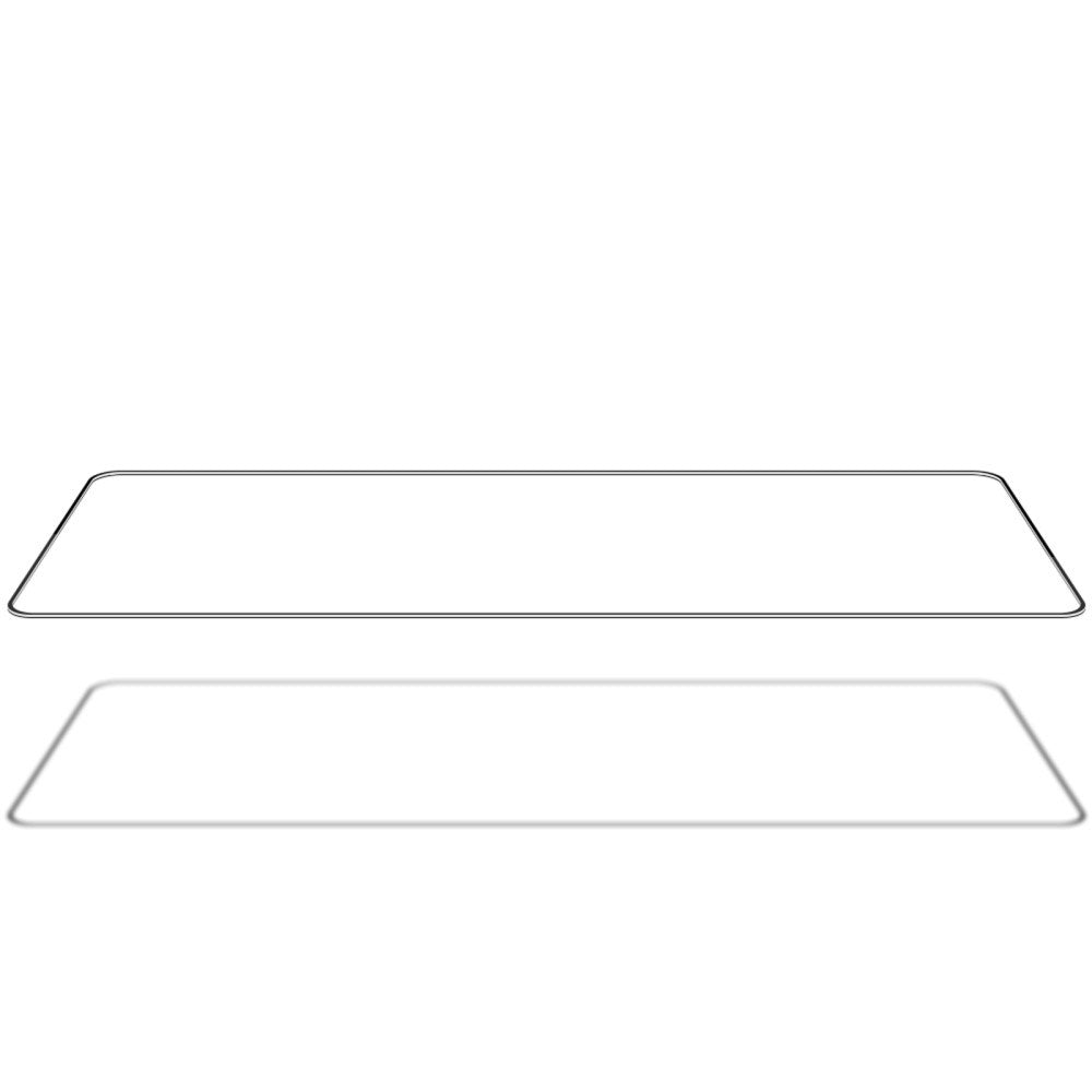 Samsung Galaxy Z Fold3 (5G) Full Fit Härdat Skärmskyddsglas - Genomskinlig / Svart