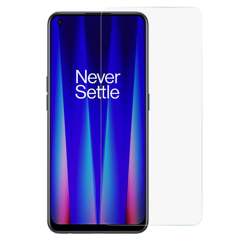 OnePlus Nord CE 2 (5G) Bågkant Härdat glas Skalvänligt skärmskydd 0,3mm - Transparent