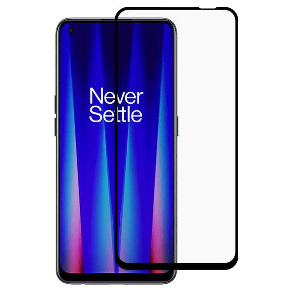 OnePlus Nord Ce 2 (5G) härdat glas - full -fit - Svart kant