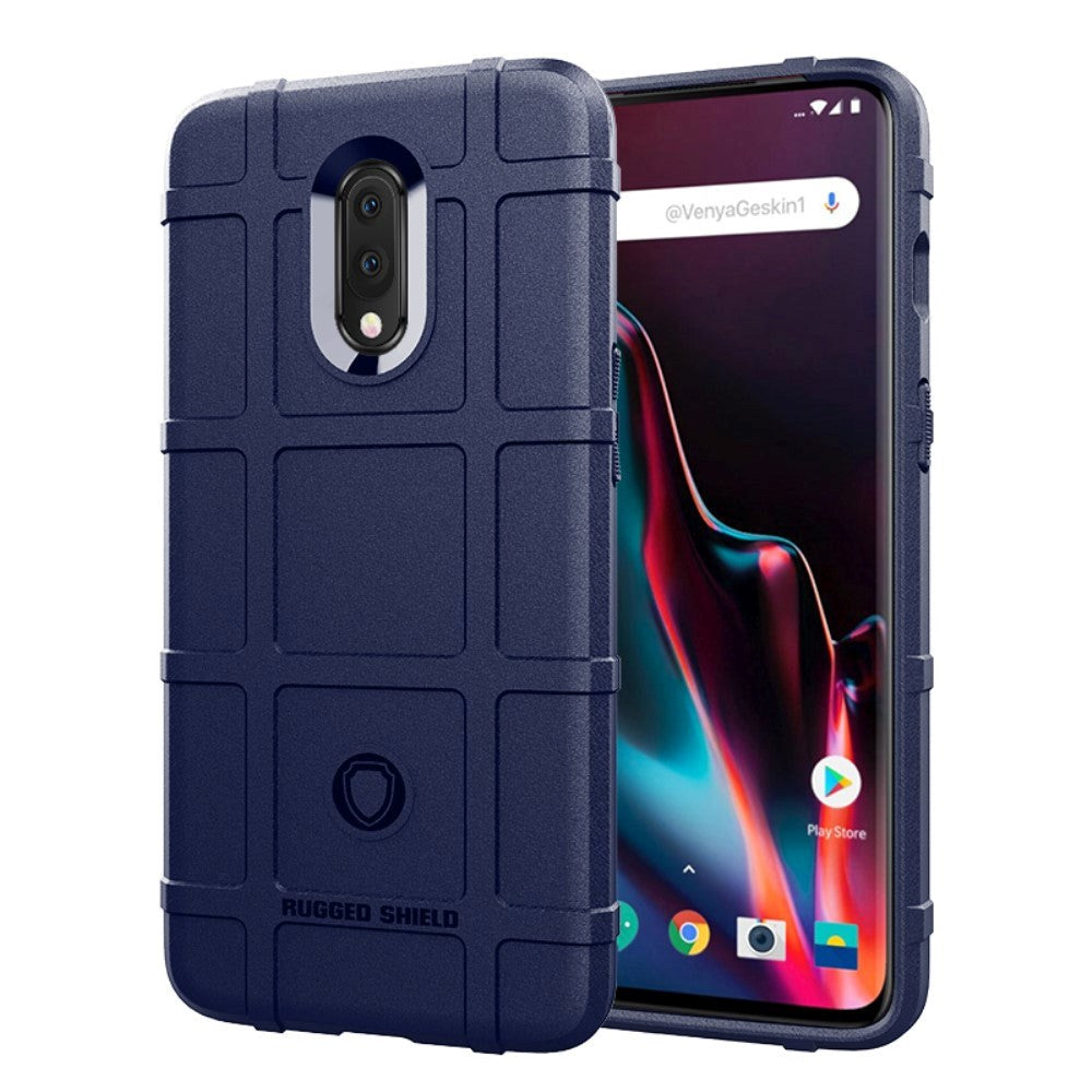 OnePlus 7 Rugged Shield Tåligt Skal - Blå