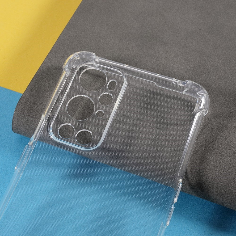 EIDERWOOD OnePlus 9 Pro Plast Skal m. Stötdämpande Hörn - Genomskinlig