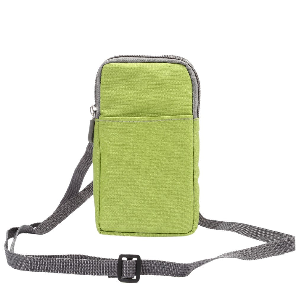 Universal Beltpack för smartphones m. Carabiner & Strap - Green - (Max. Telefon: 170 x 95 x 15 mm)