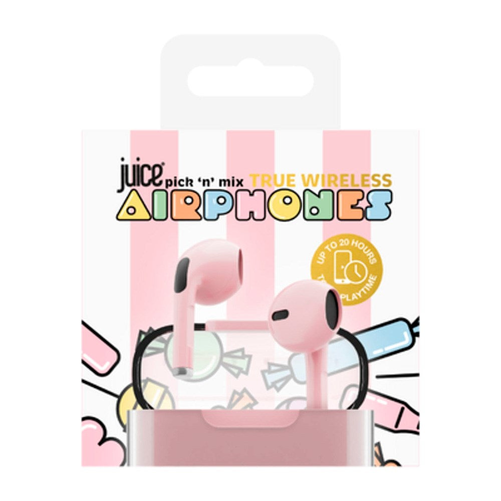 Juice True Wireless In-Ear Hörlurar - Rosa