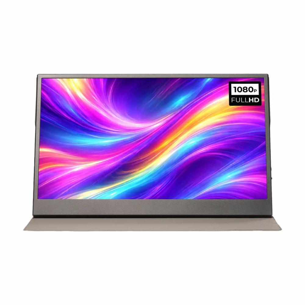 Denver PMO-15604 15.6" Bärbar Skärm m. Fodral - Svart