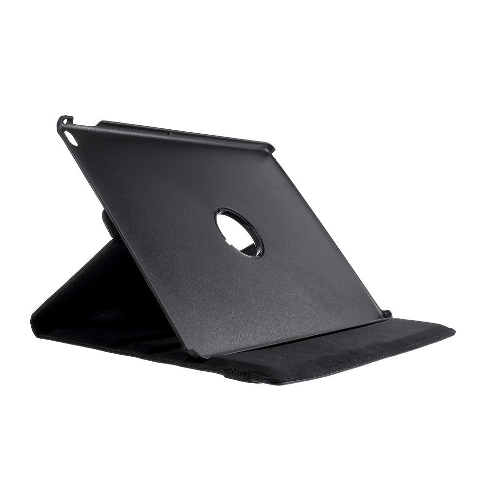iPad Pro 12,9" (2015) EIDERWOOD Fodral i Konstläder med Stativfunktion - Svart