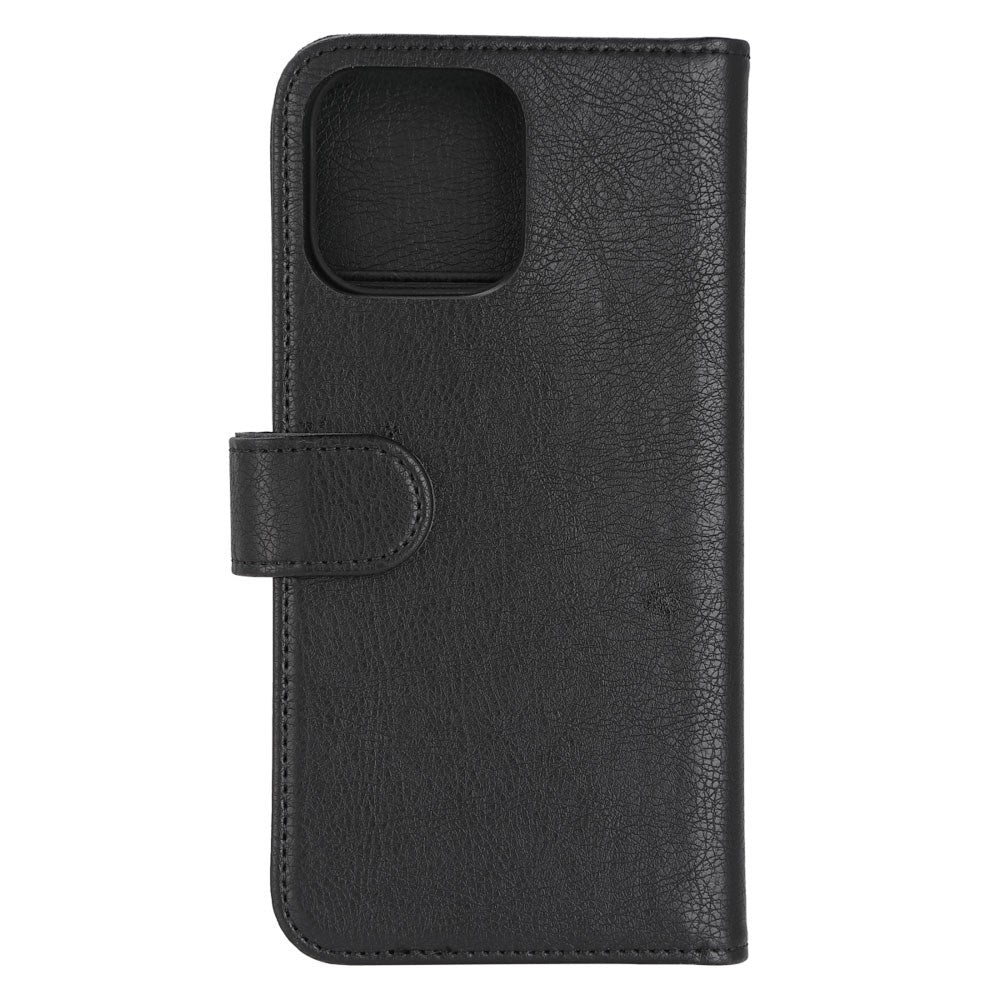 iPhone 14 Pro Max Essentials 2-i-1 Konstläder Fodral - Svart