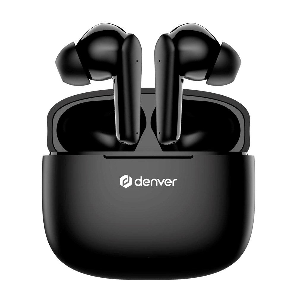 Denver True Wireless Hörlurar - In-Ear - Svart