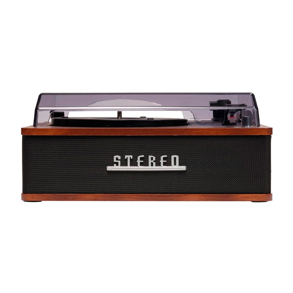 Denver VPB-262 Retro Skivspelare med Bluetooth & 2 x 20W Inbyggda Högtalare - Svart / Brun