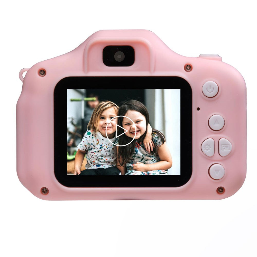Denver KCA-1340RO Digital Kamera för Barn m. Inbyggda Spel - Rosa