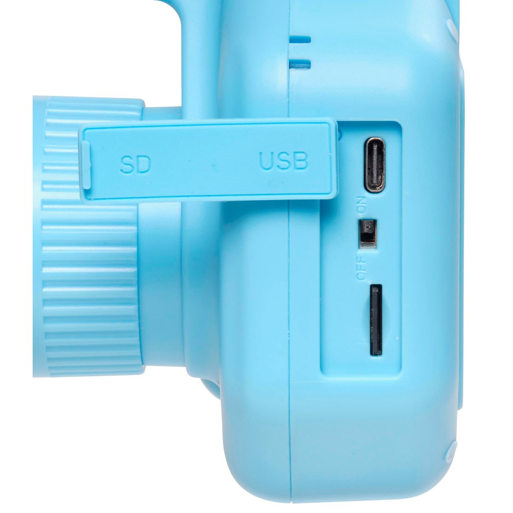 Denver KPC-1370 Digitalkamera för Barn med Termoskrivare - inkl. MicroSD-kort & Skrivarpapper - Blå