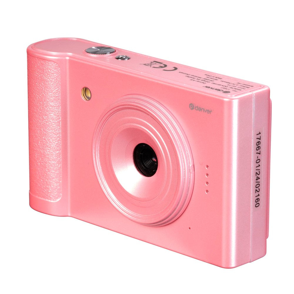 Denver Digitalkamera - 5 Megapixel & 2,8" LCD-Skärm - Rosa