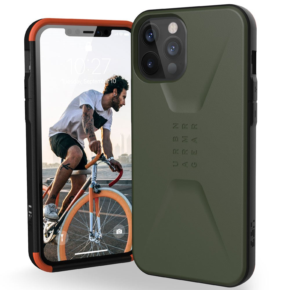 iPhone 12 Pro Max UAG CIVILIAN Series Skal - Olive