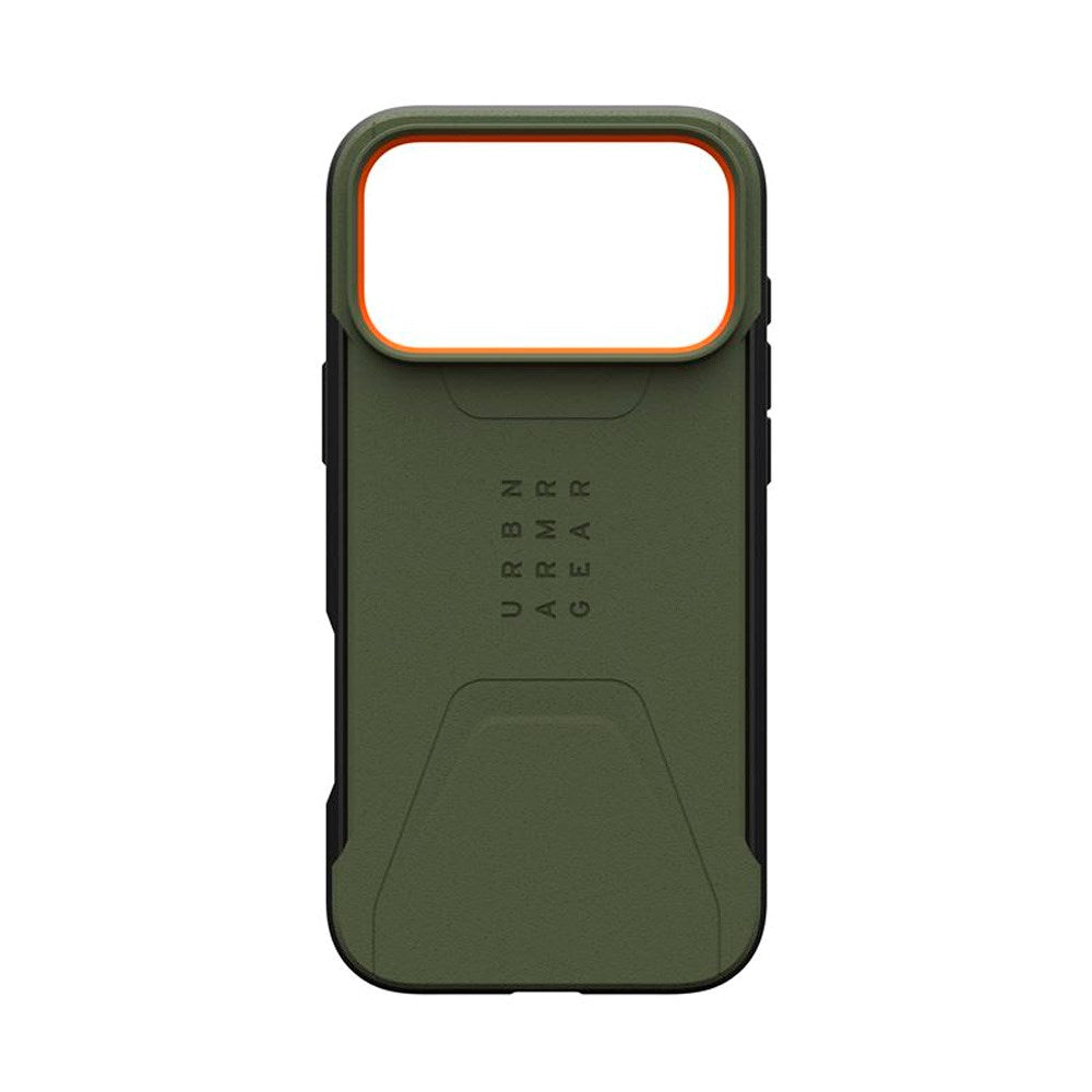 iPhone 17 Pro Max UAG Civilian Skal - MagSafe Kompatibel - Grön / Orange