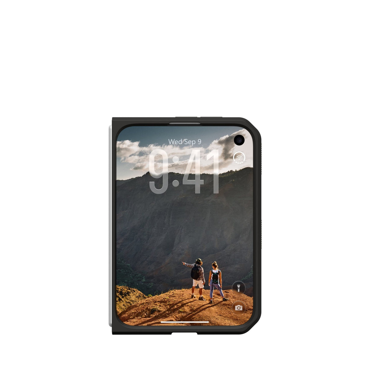 iPhone Duo UAG Mouve Skal - MagSafe Kompatibel - Transparent / Svart