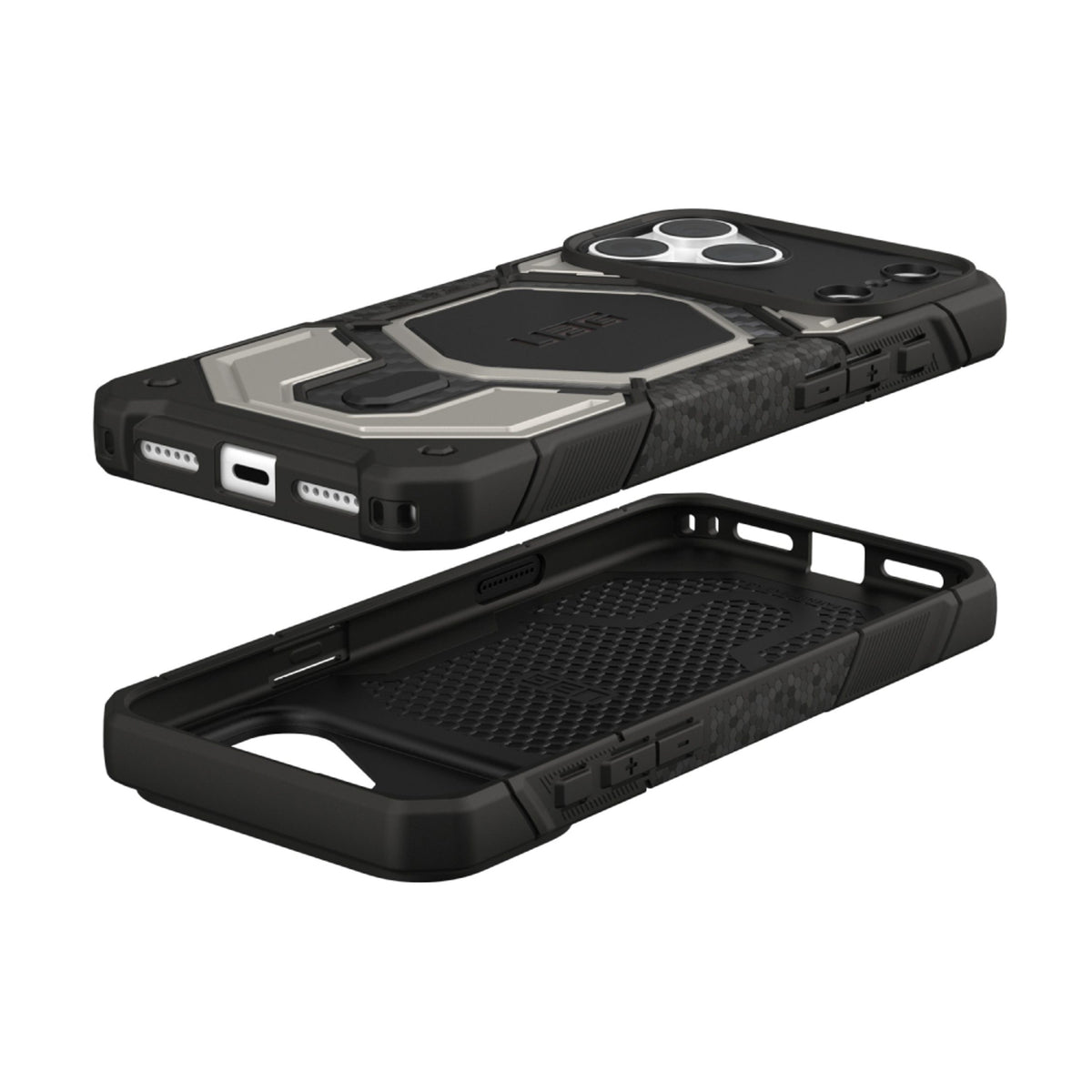 iPhone 18 Pro Max / 17 Pro Max UAG Monarch Pro Skal - MagSafe Kompatibel - Titanium