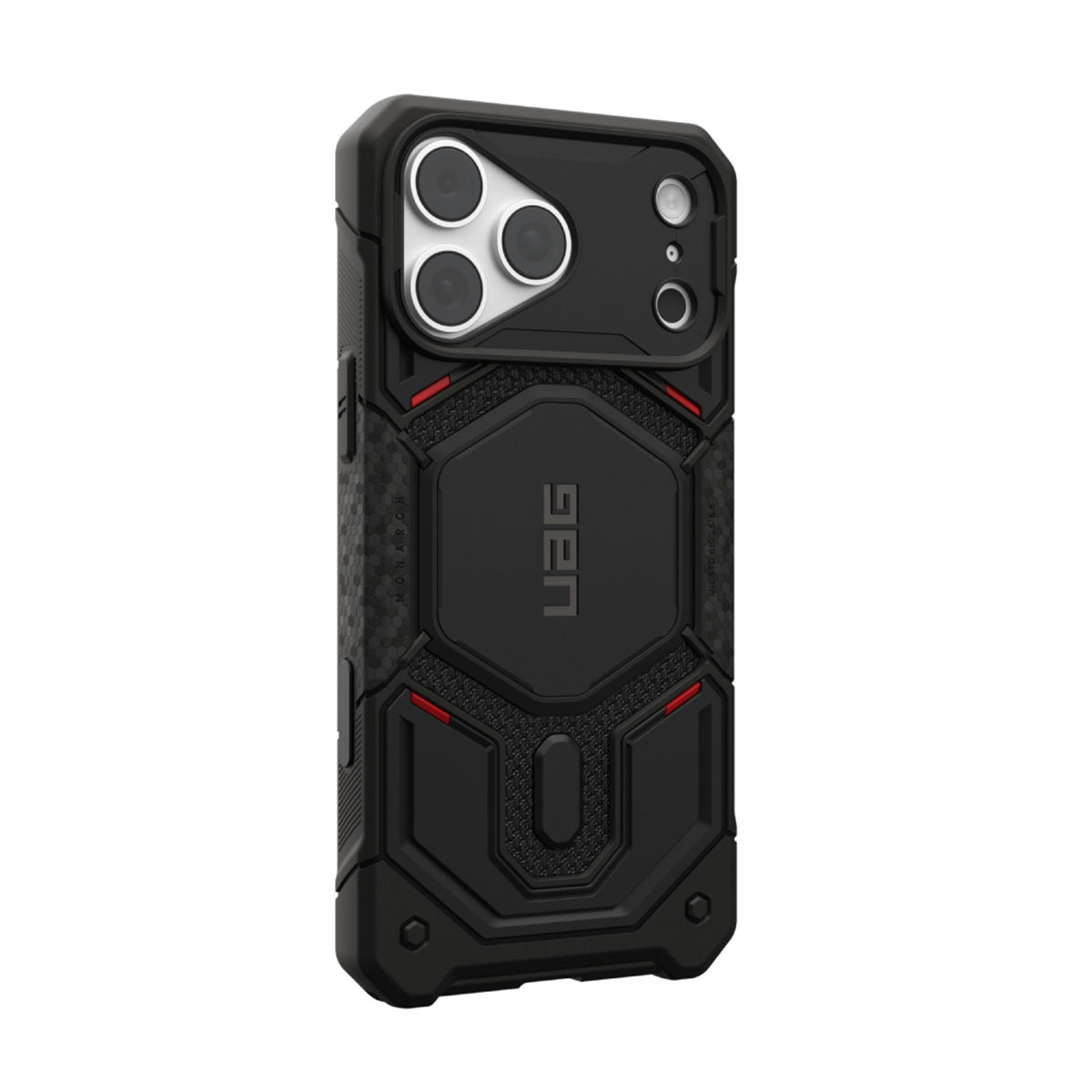 iPhone 18 Pro Max / 17 Pro Max UAG Monarch Pro Skal - MagSafe Kompatibel - Kevlar Black
