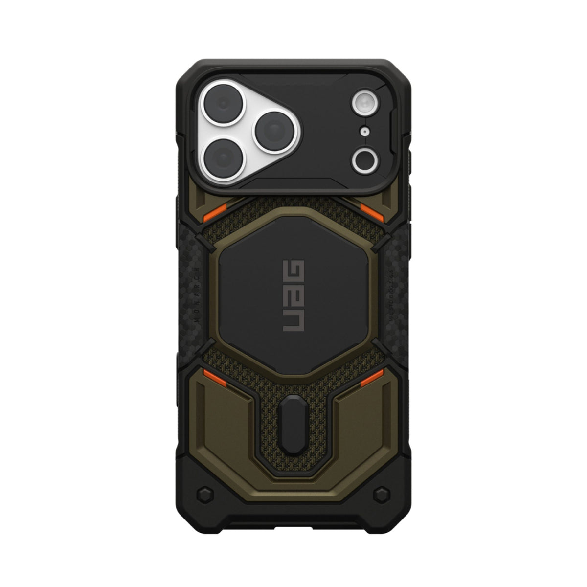 iPhone 18 Pro Max / 17 Pro Max UAG Monarch Pro Skal - MagSafe Kompatibel - Kevlar Element Green