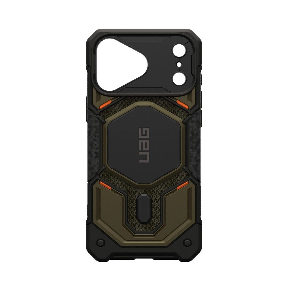 iPhone 18 Pro Max / 17 Pro Max UAG Monarch Pro Skal - MagSafe Kompatibel - Kevlar Element Green