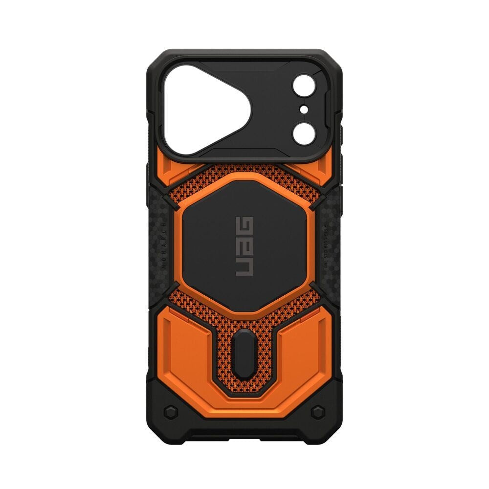iPhone 18 Pro Max / 17 Pro Max UAG Monarch Pro Skal - MagSafe Kompatibel - Kevlar Burnt Orange