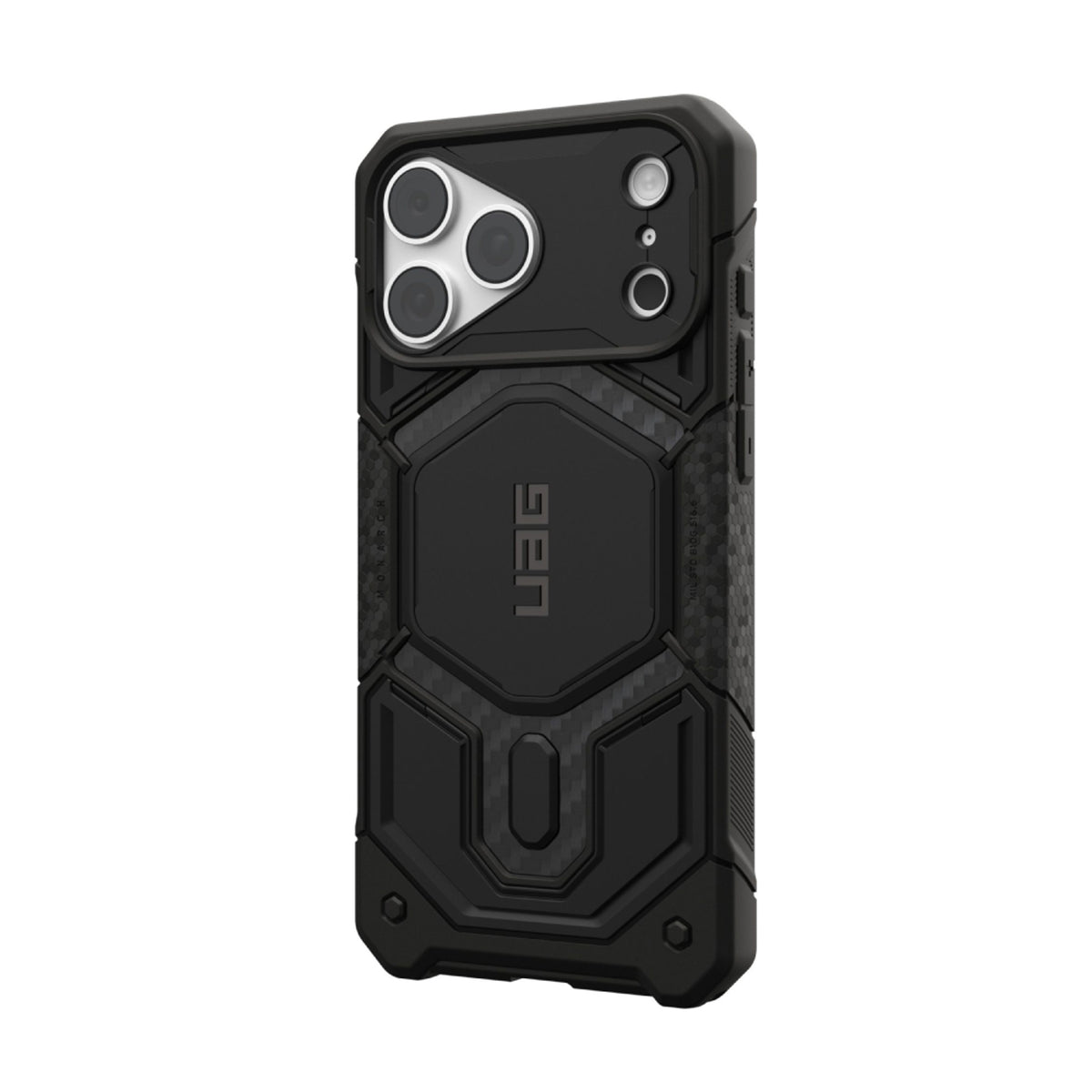 iPhone 18 Pro Max / 17 Pro Max UAG Monarch Pro Skal - MagSafe Kompatibel - Carbon Fiber