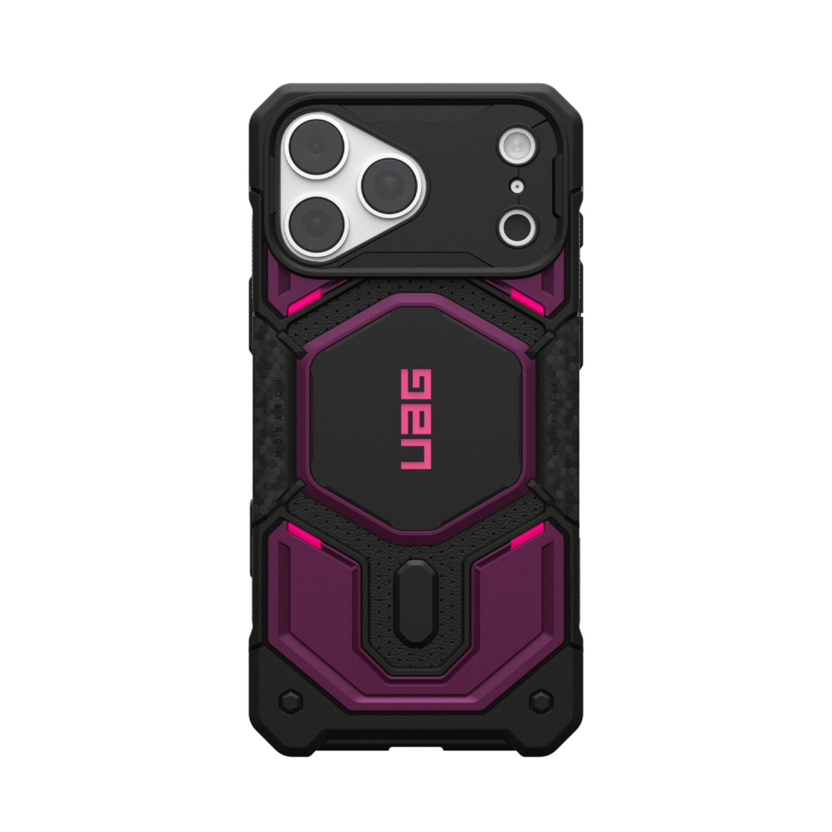 iPhone 18 Pro Max / 17 Pro Max UAG Monarch Pro Skal - MagSafe Kompatibel - Deep Purple Synth