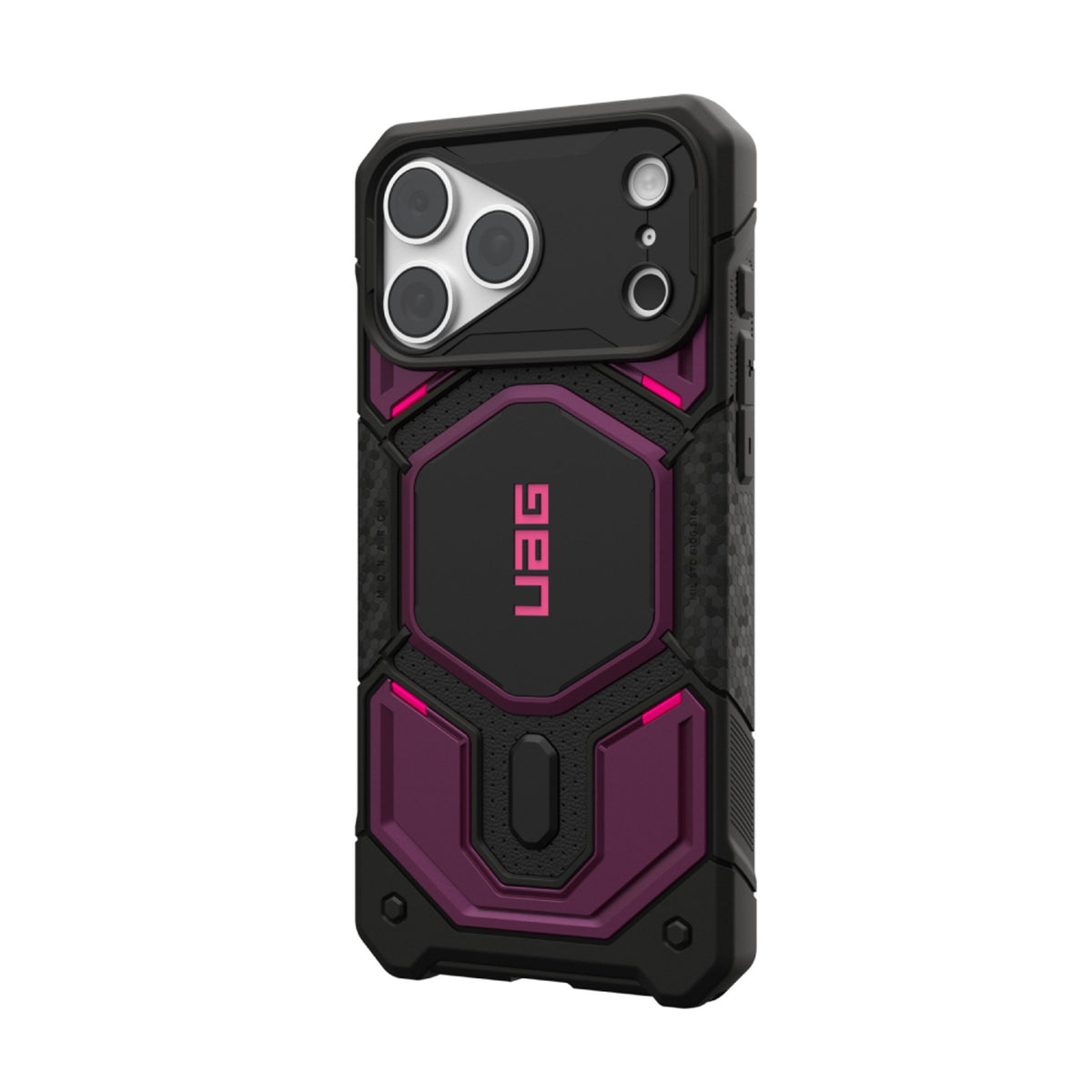 iPhone 18 Pro Max / 17 Pro Max UAG Monarch Pro Skal - MagSafe Kompatibel - Deep Purple Synth