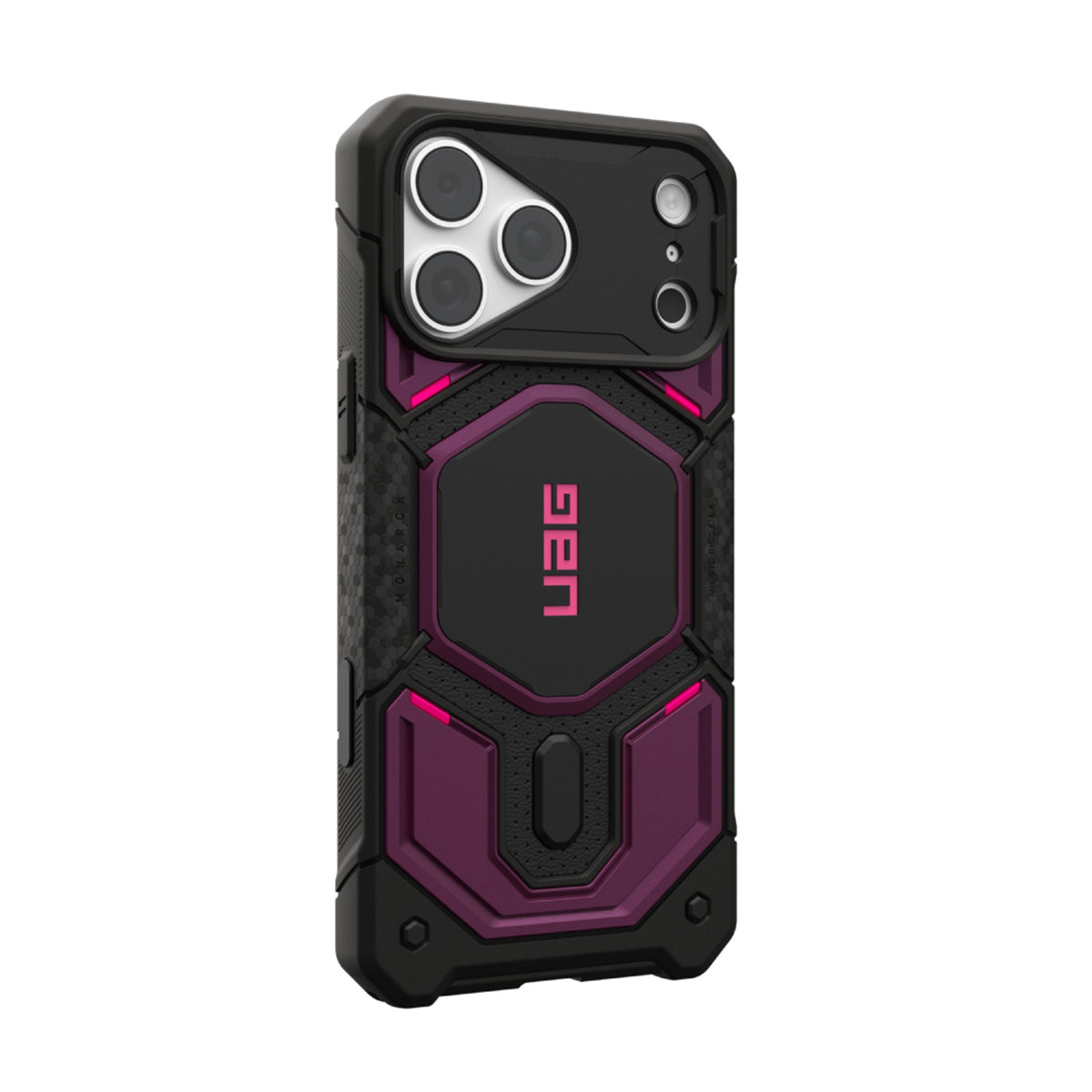 iPhone 18 Pro Max / 17 Pro Max UAG Monarch Pro Skal - MagSafe Kompatibel - Deep Purple Synth