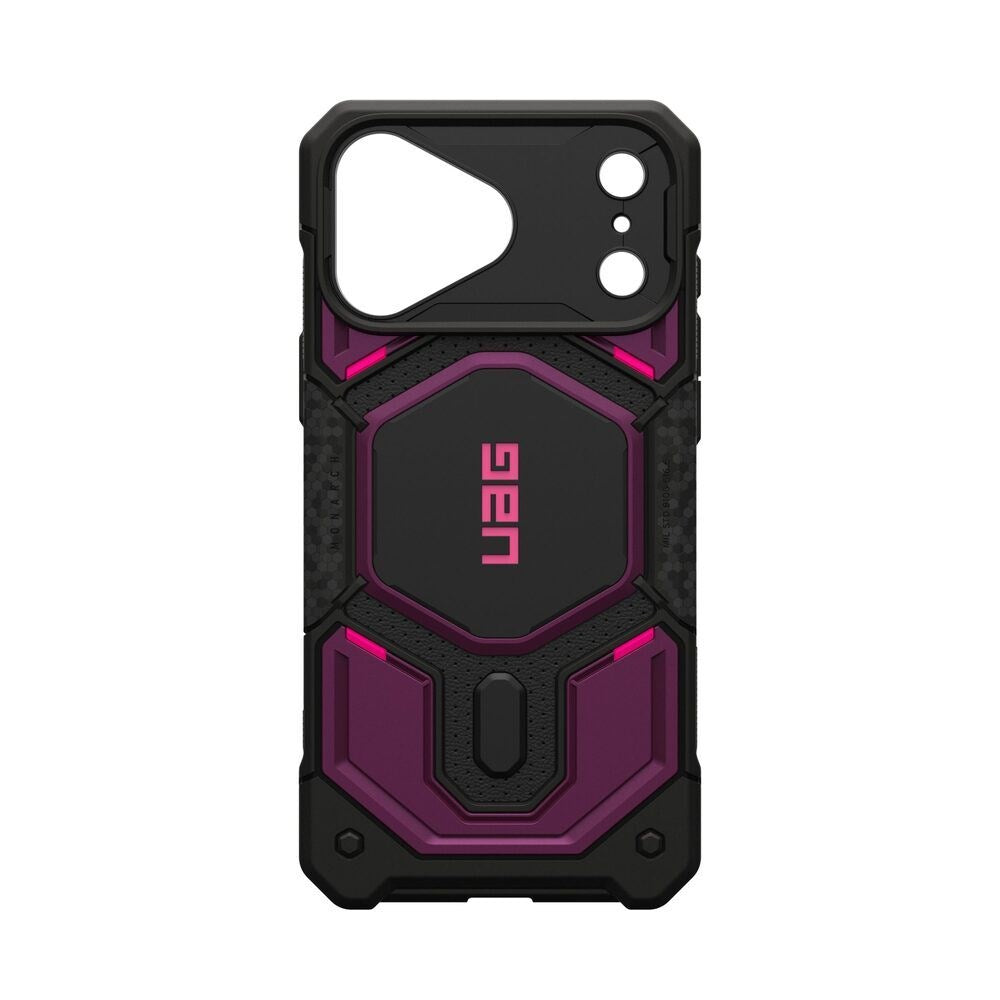 iPhone 18 Pro Max / 17 Pro Max UAG Monarch Pro Skal - MagSafe Kompatibel - Deep Purple Synth