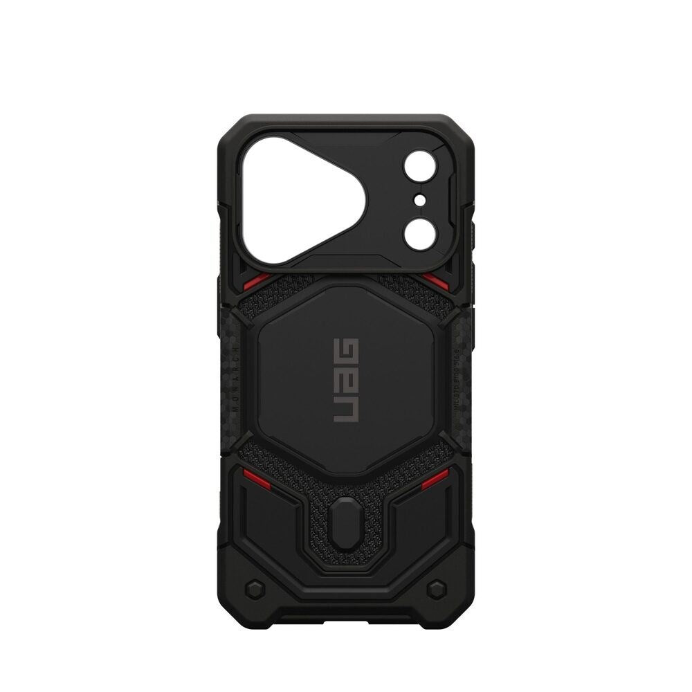 iPhone 18 Pro / 17 Pro UAG Monarch Pro Skal - MagSafe Kompatibel - Kevlar Black