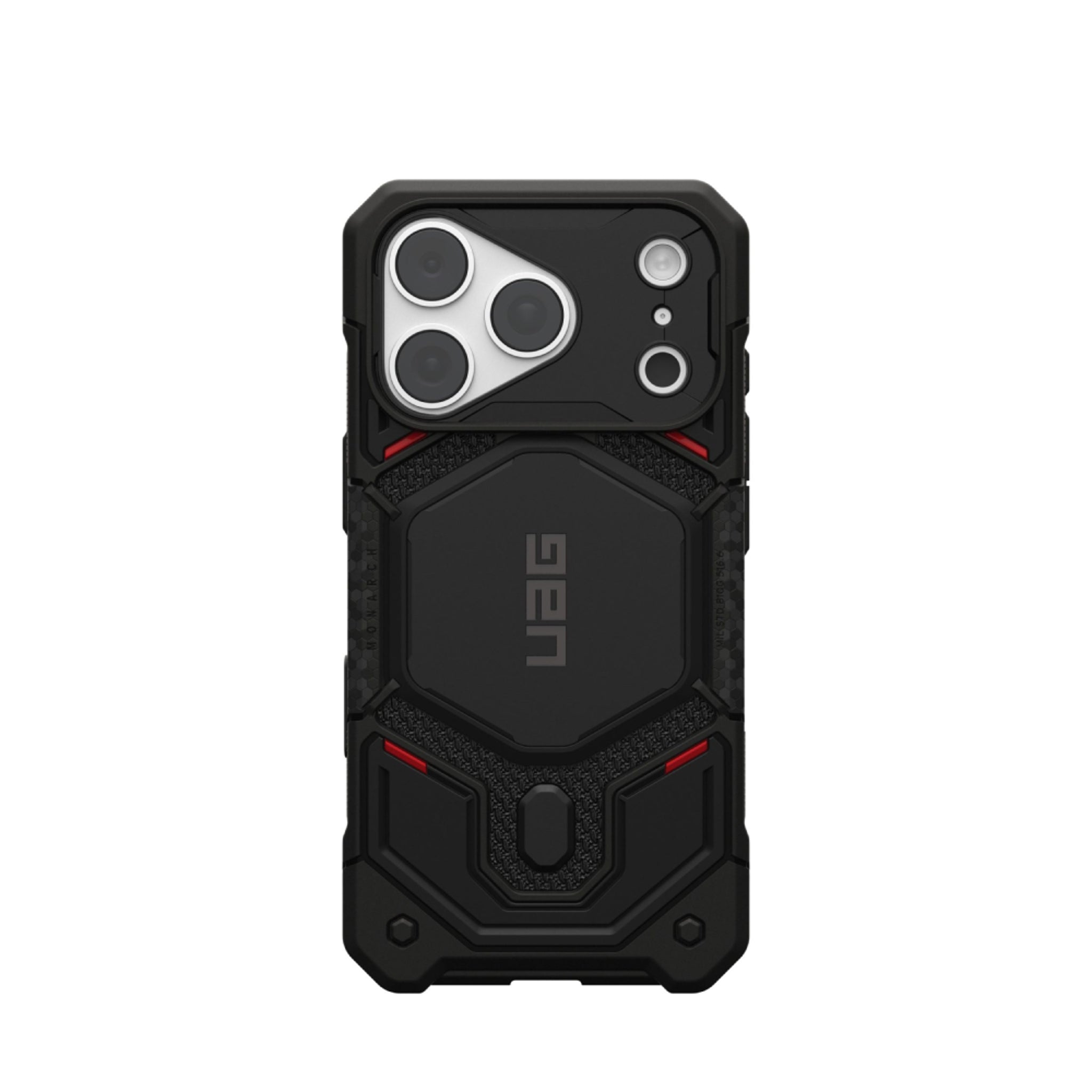 iPhone 18 Pro / 17 Pro UAG Monarch Pro Skal - MagSafe Kompatibel - Kevlar Black