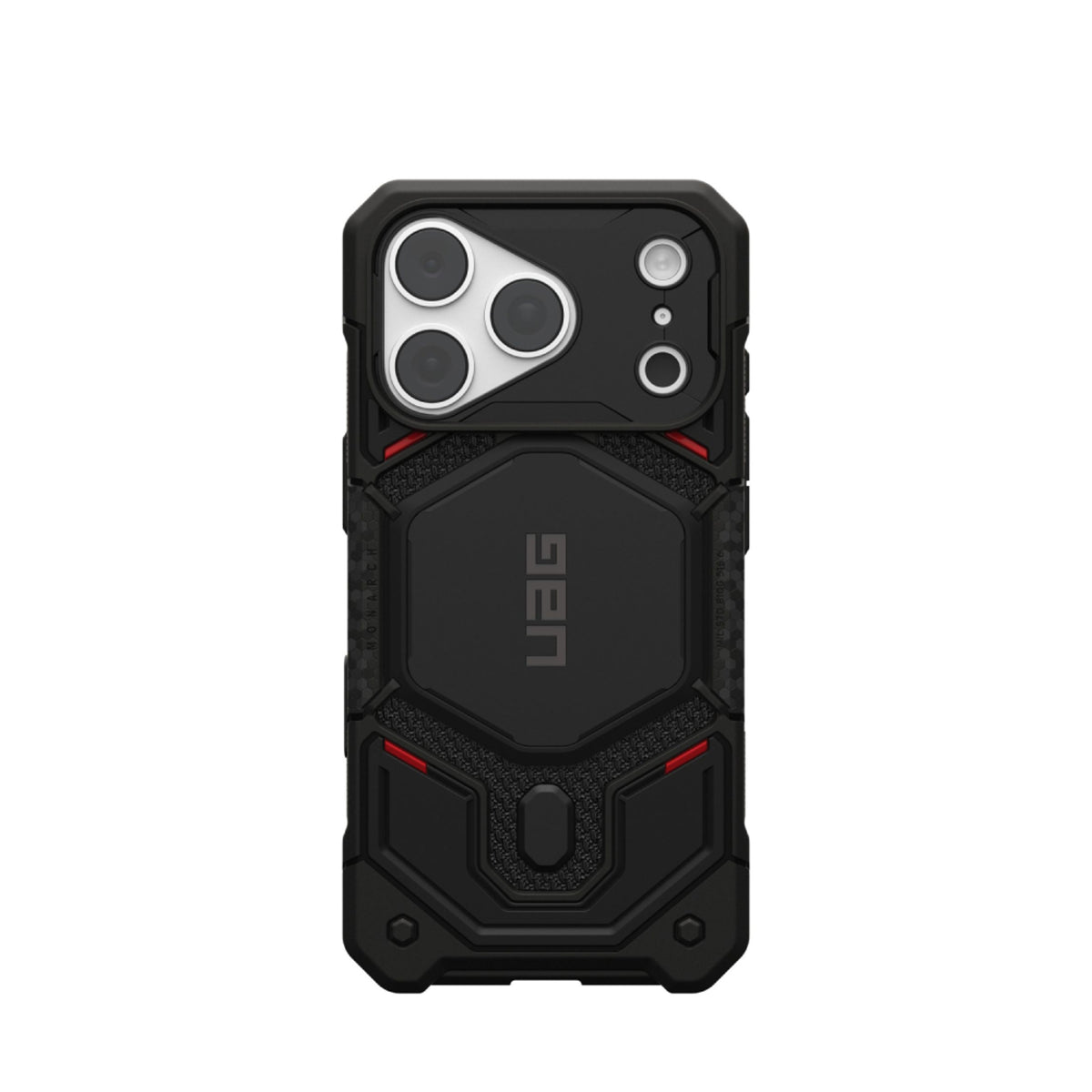 iPhone 18 Pro / 17 Pro UAG Monarch Pro Skal - MagSafe Kompatibel - Kevlar Black