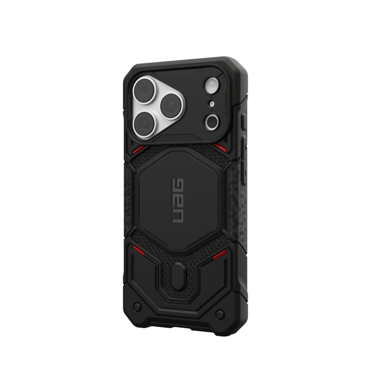 iPhone 18 Pro / 17 Pro UAG Monarch Pro Skal - MagSafe Kompatibel - Kevlar Black
