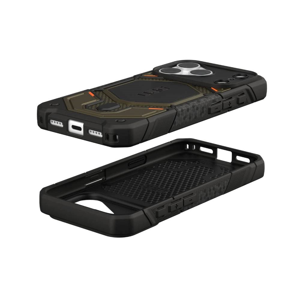 iPhone 18 Pro / 17 Pro UAG Monarch Pro Skal - MagSafe Kompatibel - Kevlar Element Green