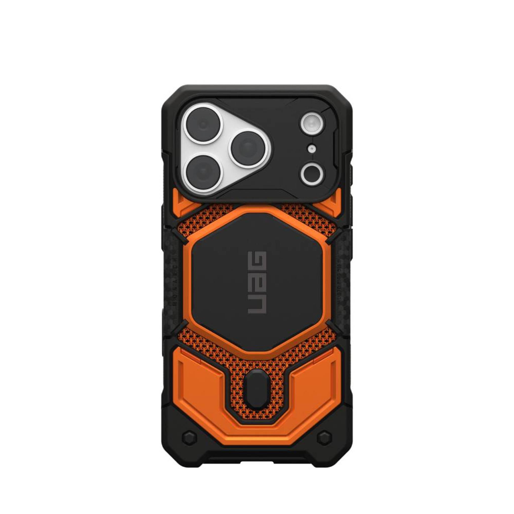 iPhone 18 Pro Max / 17 Pro Max UAG Monarch Pro Skal - MagSafe Kompatibel - Kevlar Burnt Orange