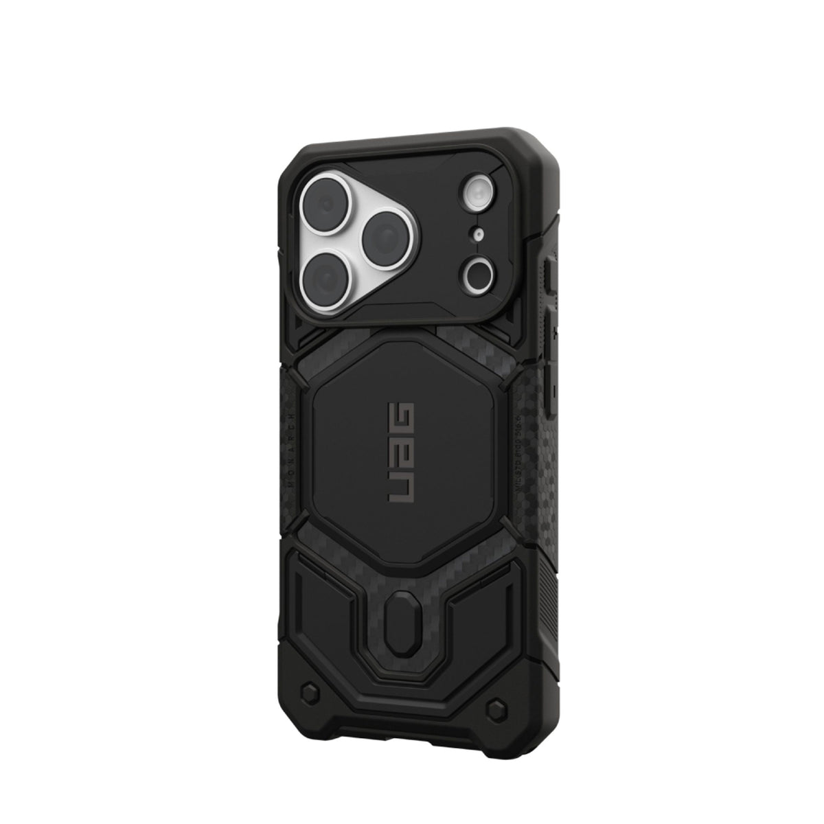 iPhone 18 Pro / 17 Pro UAG Monarch Pro Skal - MagSafe Kompatibel - Carbon Fiber