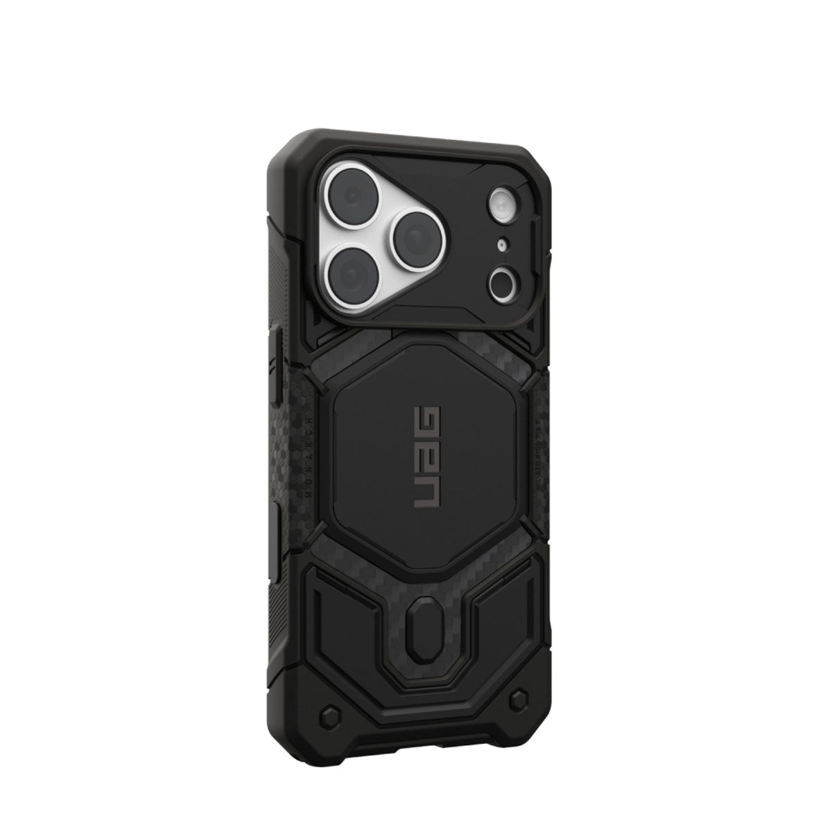 iPhone 18 Pro / 17 Pro UAG Monarch Pro Skal - MagSafe Kompatibel - Carbon Fiber