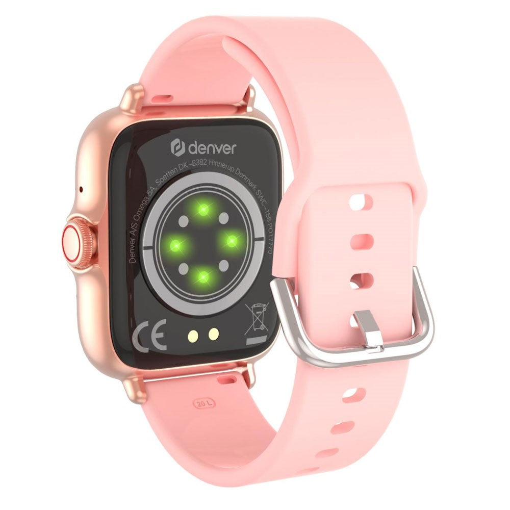 Denver SWC-156ROMK2 Bluetooth Smartklocka – Rosa