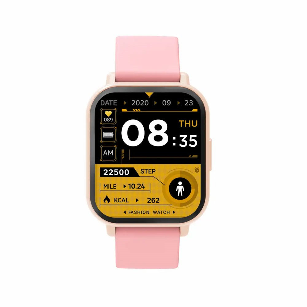 Denver SWC-176RO Smartklocka med Sömn- och Fitnesstracker - Silikonarmband - Rosa