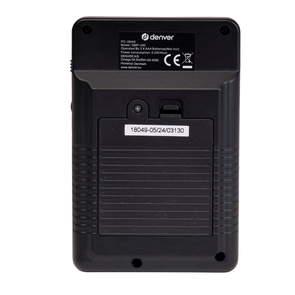 Denver GMP-290 Gamepad - Spelkonsol med 200 Inbyggda Spel - Svart