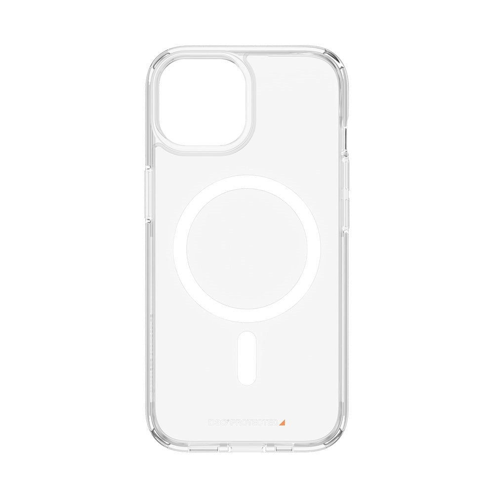 iPhone 15 Skal PanzerGlass D3O® Bio HardCase - MagSafe Kompatibelt - Transparent