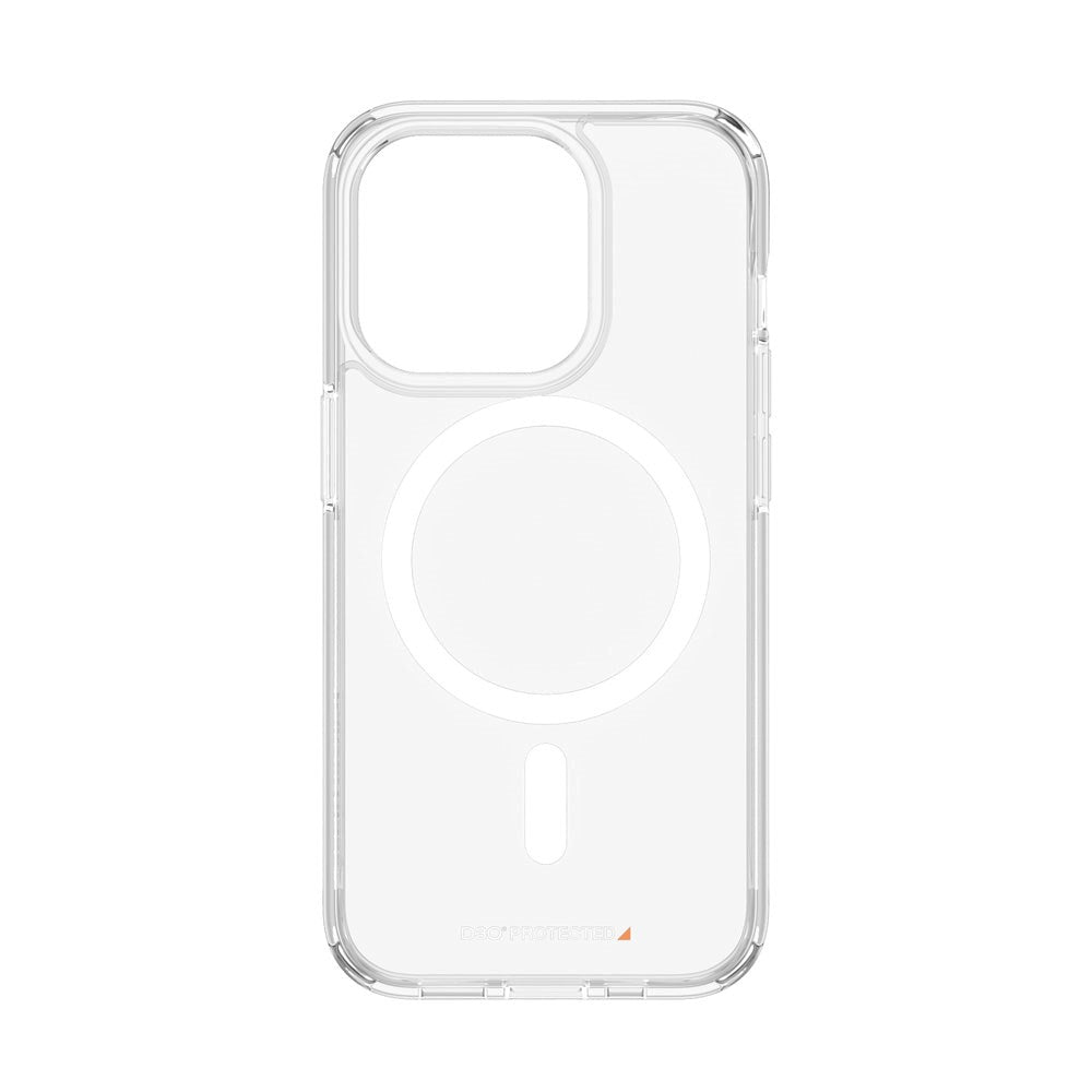 iPhone 15 Pro Skal PanzerGlass D3O® Bio HardCase - MagSafe Kompatibelt - Transparent