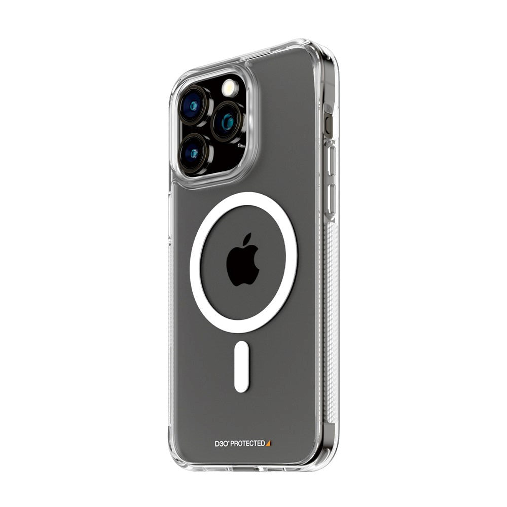 iPhone 15 Pro Max Skal PanzerGlass D3O® Bio HardCase - MagSafe Kompatibelt - Transparent