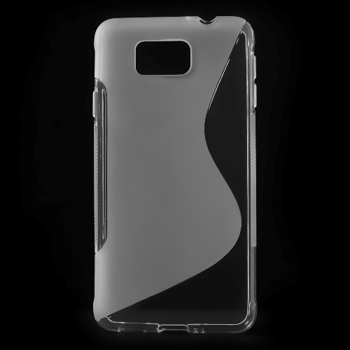 Samsung Galaxy Alpha S-Shape Skal TPU - Transparent