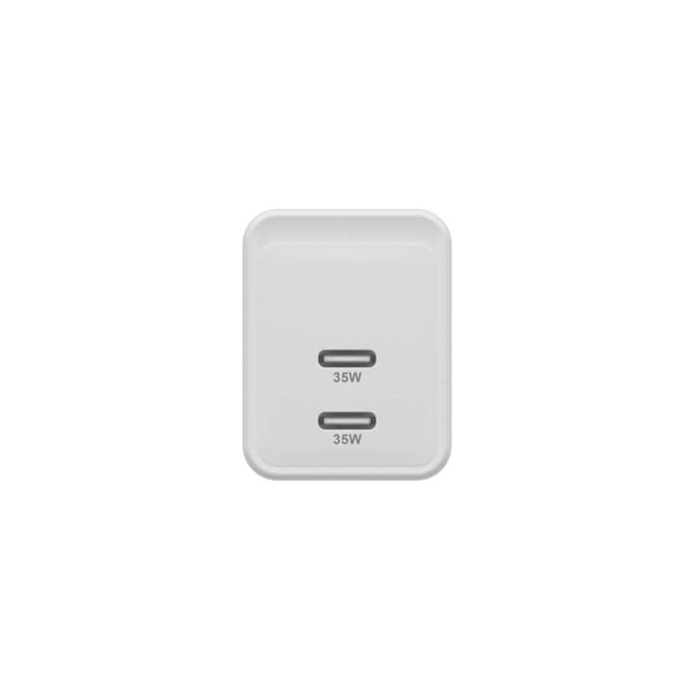 Hyper HyperJuice 35W Väggladdare m. 2x USB-C - Vit