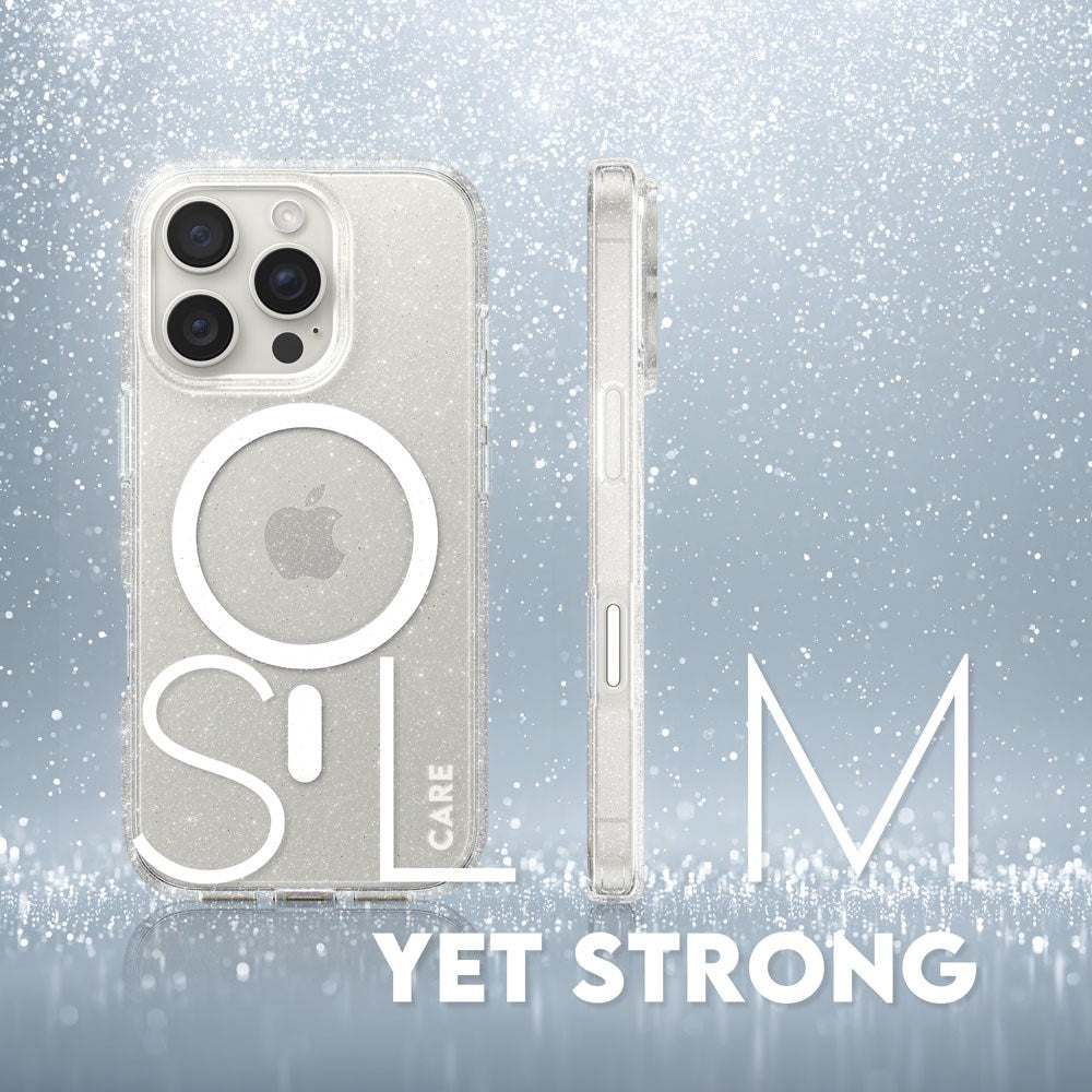 CARE by PanzerGlass iPhone 16 Pro FLAGSHIP Urban Combat Skal - MagSafe Kompatibel -Star Lit / White