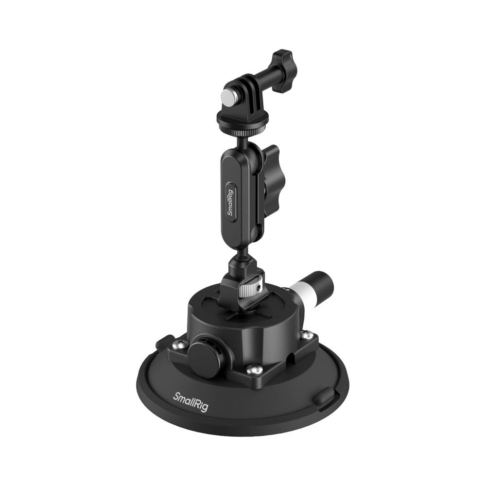SmallRig 5855 4.5" Sugkopp Fäste för Action Kamera - Svart