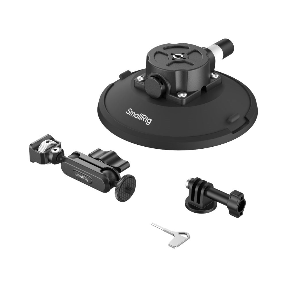 SmallRig 5856 6" Sugkopp Fäste för Action Kamera - Svart