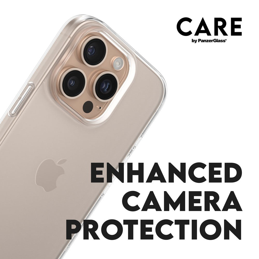 CARE by PanzerGlass iPhone 16 Pro FLAGSHIP Urban Combat Skal - Transparent